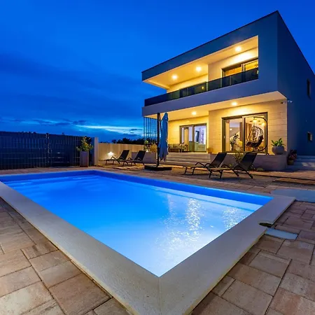 My Dalmatia - Meli With Private Heated Pool Tatil Evi Biograd Na Moru
